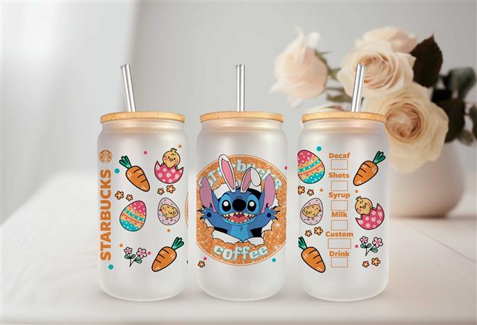 Starbucks Coffee Easter Stitch